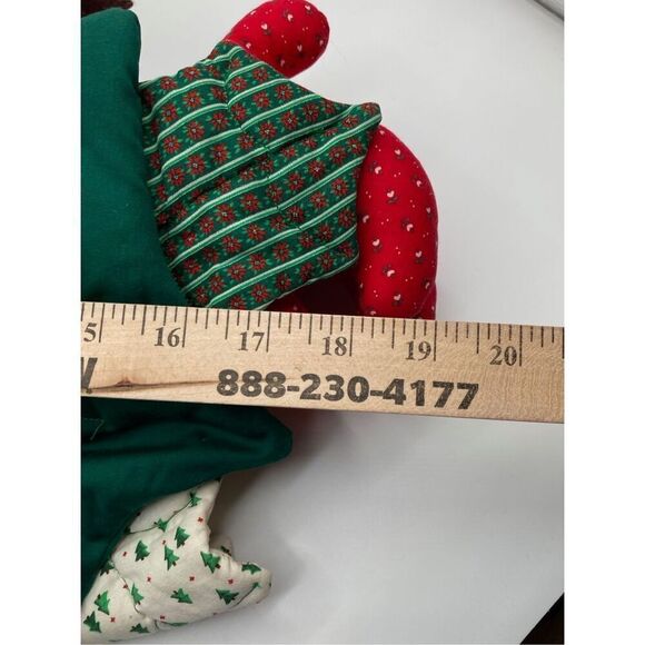 Handmade Christmas Decoration Sock Reindeer Moose Cute Unique Holiday Decor - Picture 14 of 16